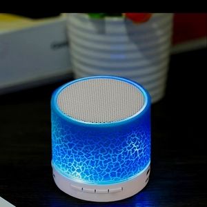 Blue Cracked Bluetooth Speaker